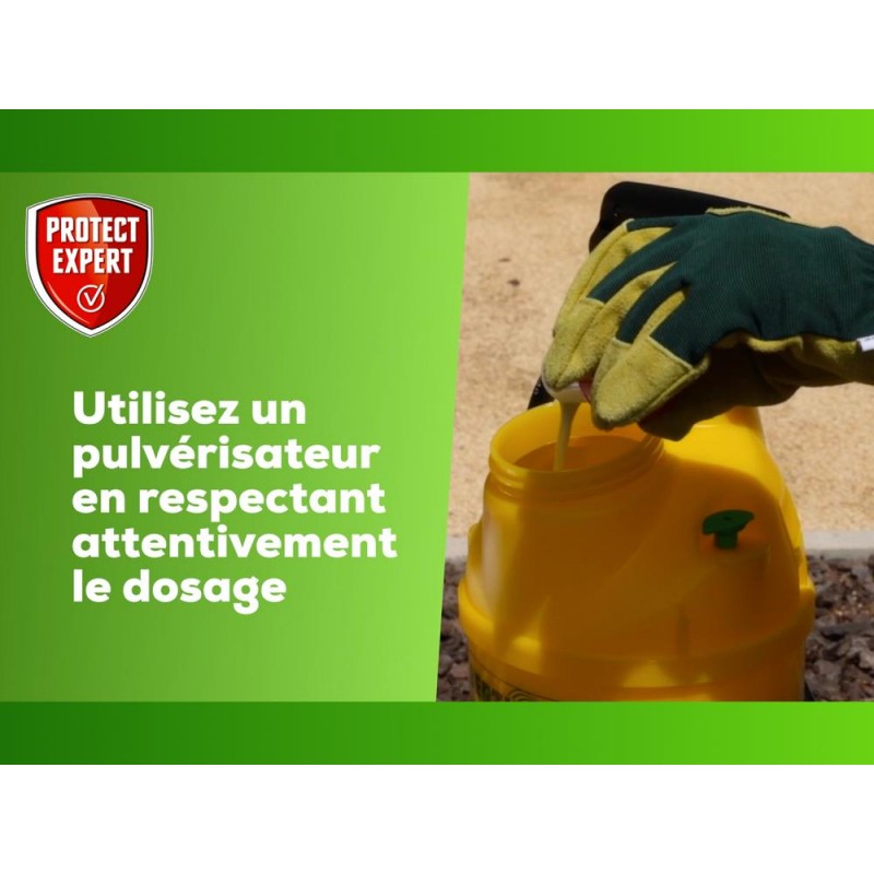 PROTECT EXPERT Désherbant polyvalent Concentré 2 5L