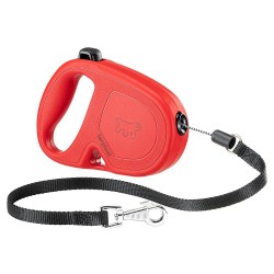 Laisse FLIPPY ONE CORD S Rouge