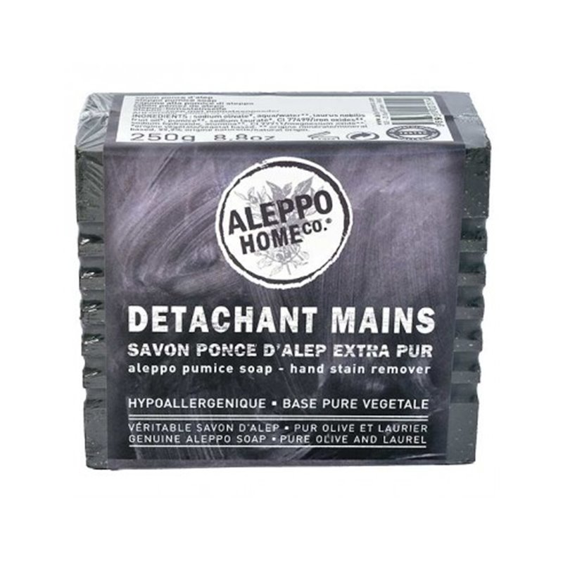 Savon ponce d'alep detachant mains 250g