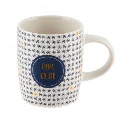 Tasse A Cafe Papa En Or...