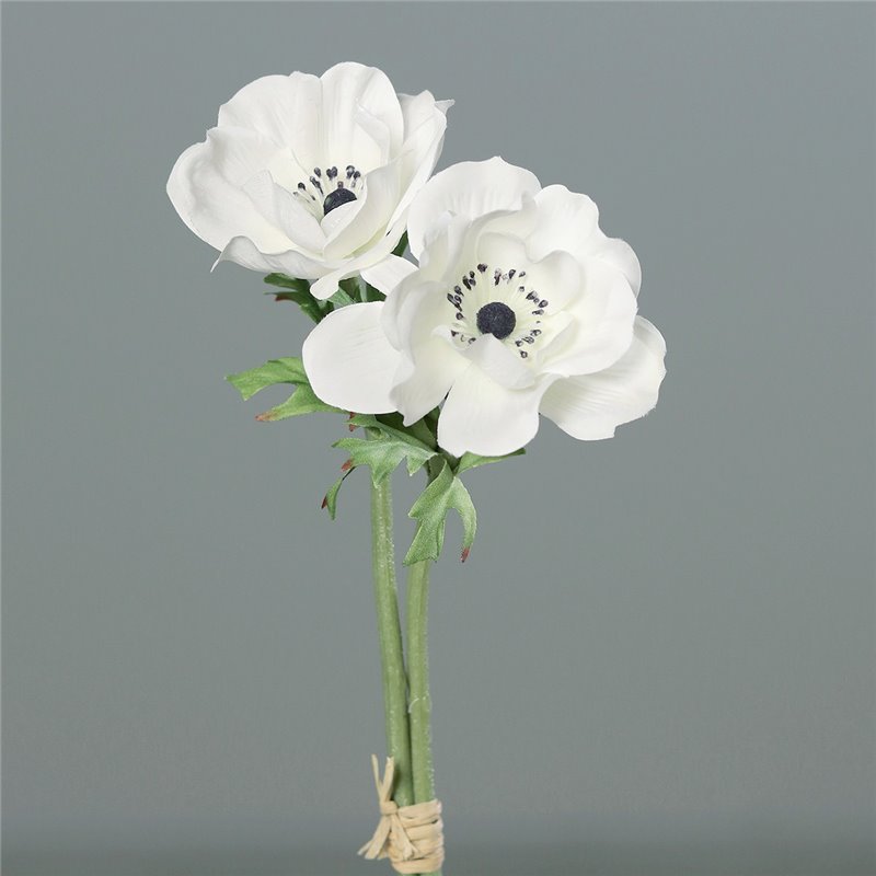 Anemone pick x2 28cm crem