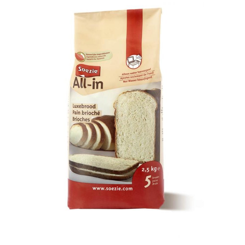 Farine all-in pour pain brioche 2.5 kg