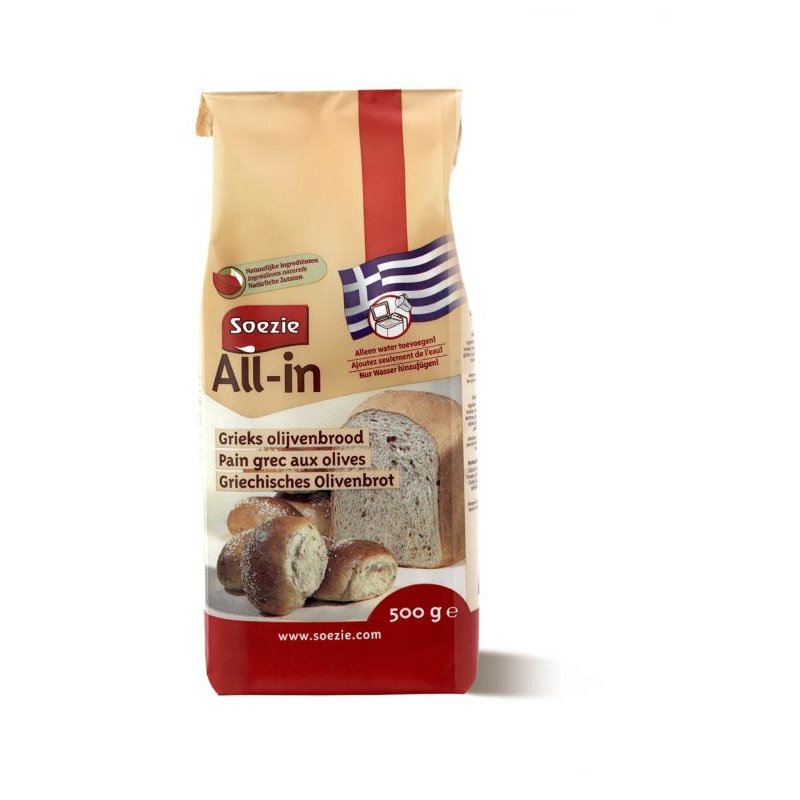 Farine all-in pour pain (grec) aux olives 500g