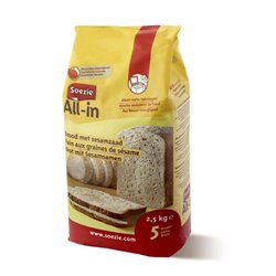 Farine all-in pour pain graines de sesame 2.5 kg