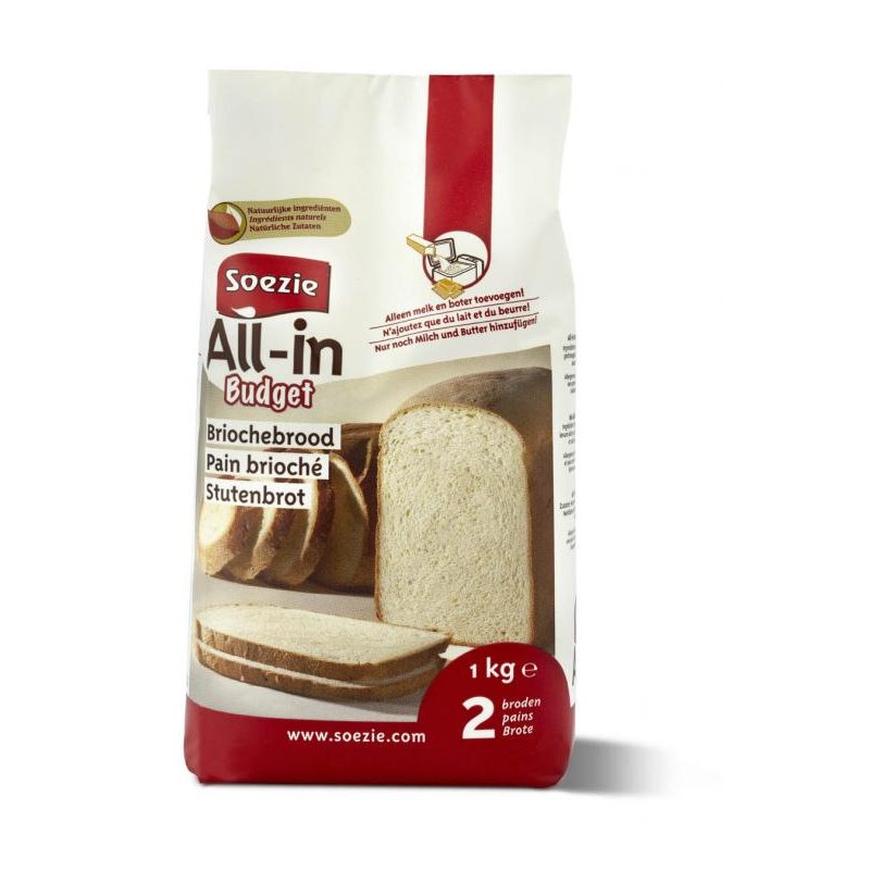 Farine all-in pour pain brioche budget 1 kg