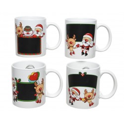 Mug Pn/Renne Noir H10 En...