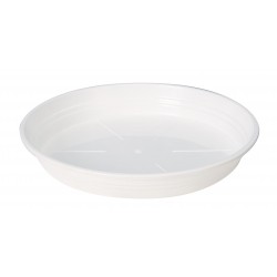 Soucoupe plastique blanc ø22