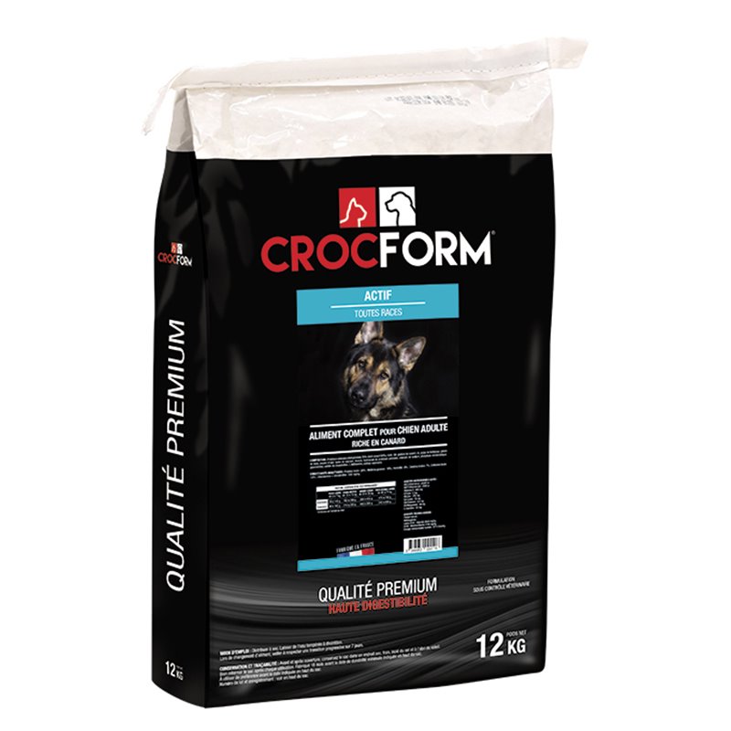 Crocform prem actif 12kg toutes races