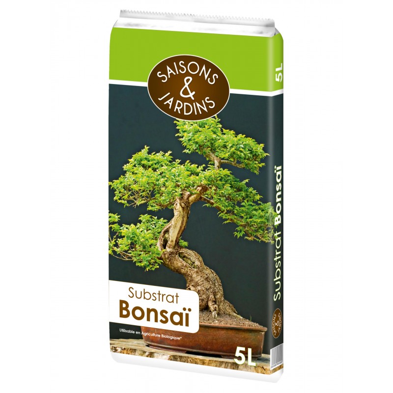 Substrat bonsaï UAB 5L SAISONS&JARDINS