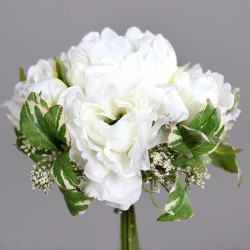 Bouquet Pivoine  Blanc H20