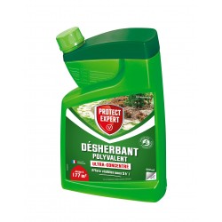 Desherbant Polyvalent ultra concentre 400ml de Protect Expert -pou