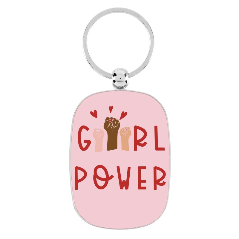 Porte-Clés Girl Power Opat 4.5X6 - Derrière La Porte
