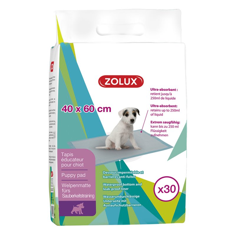 Tapis educateur chiot 40x60cm x30