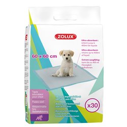 Tapis educateur chiot 60x60cm x30