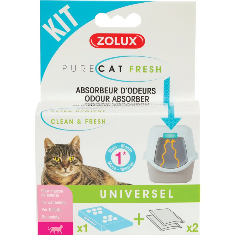 Kit anti-odeurs pure catfresh