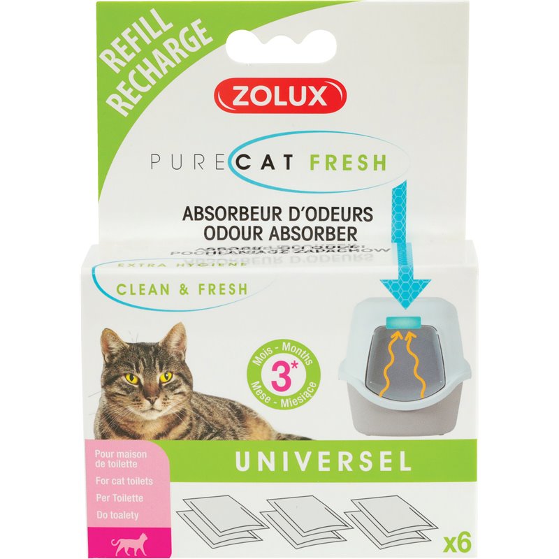 Recharge anti-odeurs pure catfres