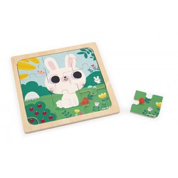 Puzzle Lapin Blanc...