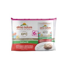 Hfc megapack poulet et crevettes 6x55g almo nature
