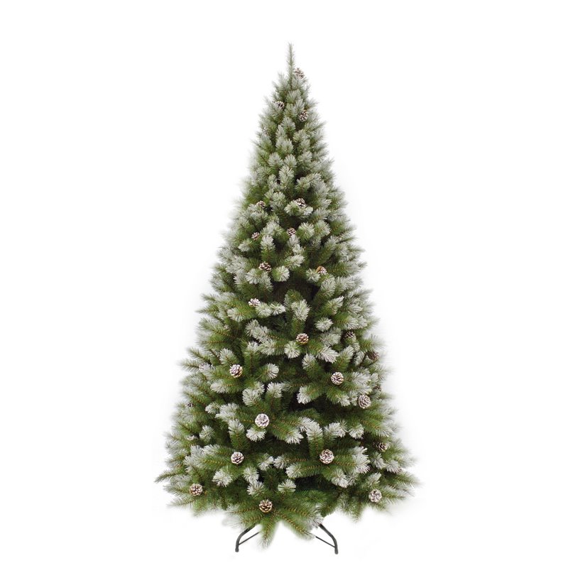 Sapin de Noël Pittsburgh pomme pin 940 branches ø124-H230 vert