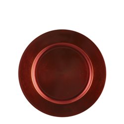 Sous-assiette Mila déco ø33-H2 rouge