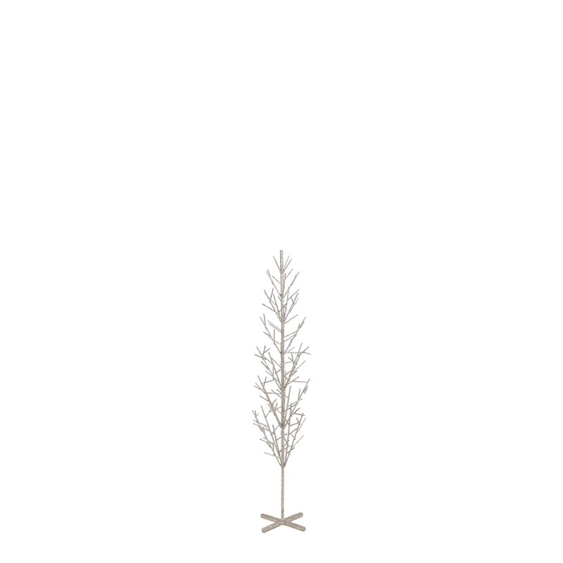 Arbre déco ø26-H80 champagne