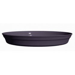 Soucoupe pot Romeo 21 ø15 noir