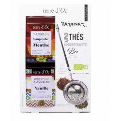 Coffret Découverte de thés bio 48 sachets plats English Tea Shop