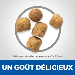 Croquettes light pour chat âgé au poulet 1.5KG - HILL'S