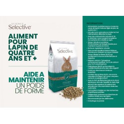 Aliments Selective 4 pour Lapin - Supreme Science - 1 5Kg