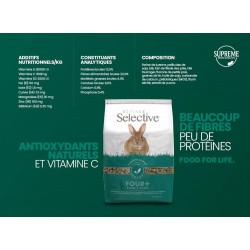 SUPREME SCIENCE SELECTIVE Aliment Four+ Lapin 1.5KG