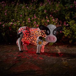 Silouette lumineuse vache...