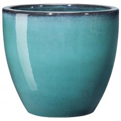 Vase Azulejos Ø36 Bleu