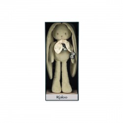 Pantin lapin vert 25cm 