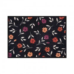 Tapis De Patio Fleurs Tiges...