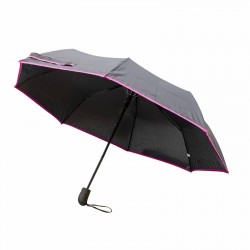 Parapluie PRAGUE Noir/fuch