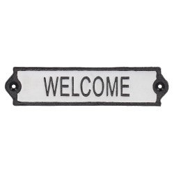 Plaque De Porte Welcome...