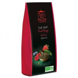 Thé vert fruits rouges 100g