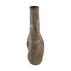 Vase Ligne Marron En...