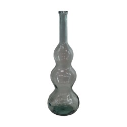 Vase Bouteille Dodue Gris...