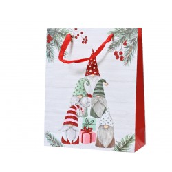 Sac Cadeau Gnomes 10X26X32...