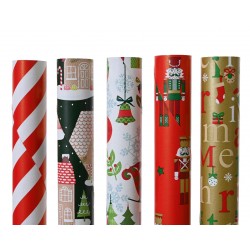 Papier Cadeau Noel 6 70X200...