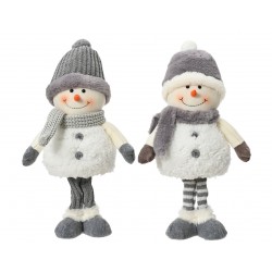 Bonhomme Neige Gris/Blanc...