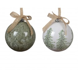 Boule Decor Sapin+Noeud...