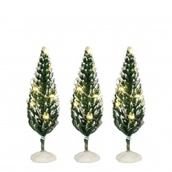 Sapin Enneigé X3 Led Vert...