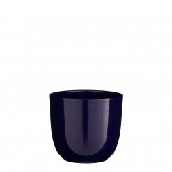 Cache-Pot Tusca Rond Bleu...