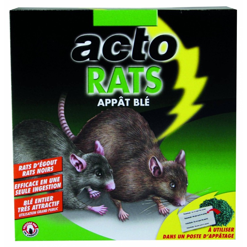 Appât Blé Rats 7X20G - ACTO