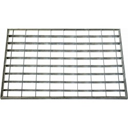 Paillasson Grille Gris En...