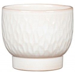 Cache-pot 931 Opale Ø11 Blanc