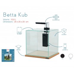 AQUA Betta kub Noir 15.6L