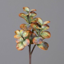 Tige Feuillage  Vert/Jaune H56